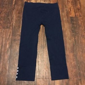 Dark blue youth leggings